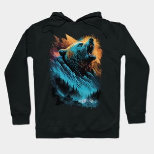 Roaring bear Hoodie